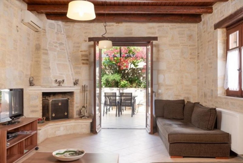 Armeni bei Chania Kreta, Armeni bei Chania: Exklusives Trio traditioneller Steinvillen in Armenoi zu verkaufen Haus kaufen